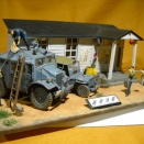 完成品・収蔵品の迷宮その326【1/35ディオラマ　「洗車当番」　タミヤ クォードガントラクター他】