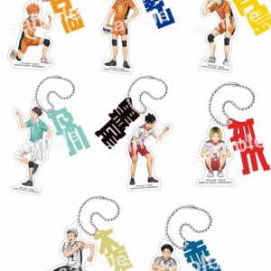 ハイキュー!!』スクエア缶バッジ オフショット×カラー 第一弾BOX＆第二