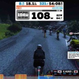 『雨の休日はZWIFT』の画像