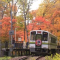 会津鉄道AT-500形@AT-552（塔のへつり）