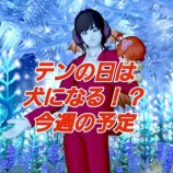 『テンの日は犬になる！？今週の予定。』の画像