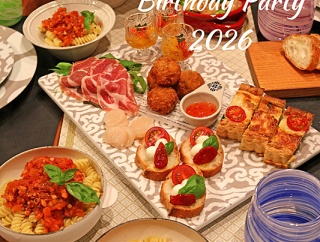 2026主人の誕生日パーティー！ビストロ料理でお祝い