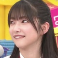 大園玲の舌出し