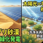 【画像】中国「砂漠にメガソーラーを敷き詰めます?」環境が大変なことになるｗｗ