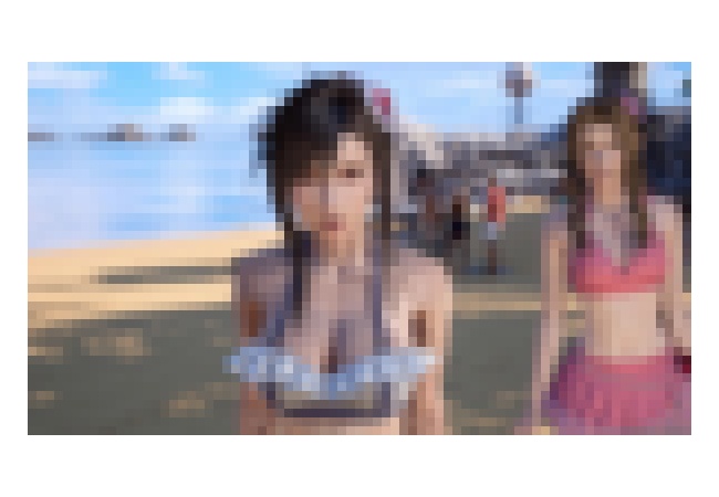 『FF7 リバース』の「水着ティファ」は目のやり場に困るwww