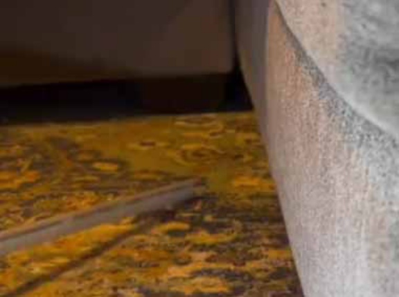 ネコ飼いが１週間ぶりに部屋を掃除していた。ボクのコレクションがぁ！ → ソファの下はこんな様子です…