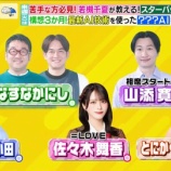 『[イコラブ] 本日(9月16日) TBS系『ラヴィット！』に、佐々木舞香 スタジオ&ロケ出演』の画像