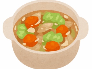 生野菜は苦手ワイ「全部煮込んでスープにするわ！」、栄養流れるって言う人「栄養逃げるよ。」←これ
