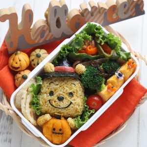 簡単鶏そぼろのダッフィー弁当 キャラ弁 高速動画あり Momo S Obentou キャラ弁 Powered By ライブドアブログ