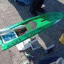 新年初走行会は強風