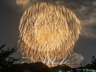 大和から見た綾瀬の花火2025