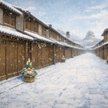 『(番外編)江戸時代、江戸の商人の正月は文字通り「寝正月」で、三が日が完全休業どころか、実際には7日(松の内)、10日、15日(小正月)まで休む店があったそうです。』の画像