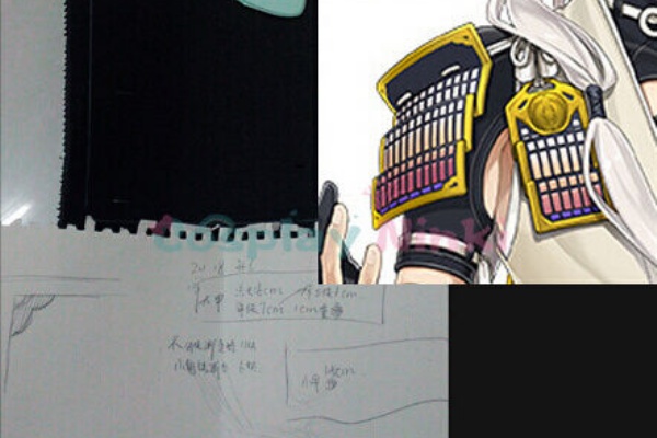 刀剣乱舞小狐丸肩鎧の作り方 Cosplayninkiコスチューム