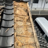 『雨漏りケラバ瓦補修工事』の画像
