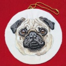 パグ刺繍　頑張った！？