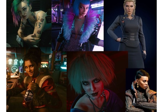 サイバーパンク2077で恋愛対象となる女の子たちがこれ！お前らはどのルート行く？
