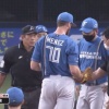【vs.オリックス】日ハムメネズ、注意される