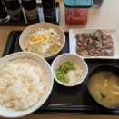 一之江「松屋 江戸川店」牛焼肉定食