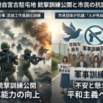 【沖タイ】自衛隊の武装工作員鎮圧訓練に市民が抗議「人が死ぬ場面を見せるな😡」