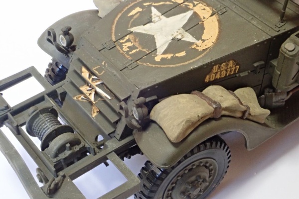 ◆未使用 1963年 仏製！ディンキー No.822 ハーフトラック 機関銃付き ドイツSd.Kfz.7/2 8トンハーフ トラックw/3.7cm対空機関砲36型