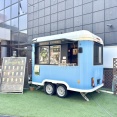 【門真】古川橋駅ちかくB-lax前に「cafe&frappe 44」って常設キッチンカーのフラッペ専門店ができてる