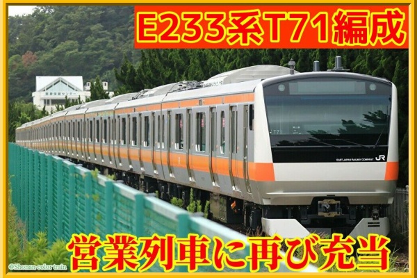 湘南色の部屋（Shonan-color train） - 車両の動き（JR東）