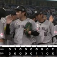 5月14日　ロッテ５－３日本ハム　先発西野が9回途中2失点の好投で今季初勝利！佐藤の一発など初回先制し無事逃げ切り連敗ストップ！