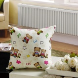 『子供部屋用クマのクッションカバー』の画像