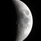 『煌々と照る月齢5.9のお月様 ☆彡』の画像