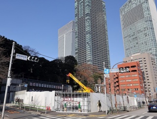 地上41階「愛宕地区第一種市街地再開発事業 F地区」の建設状況！野村不動産による高額分譲タワマン（2026.1.11）