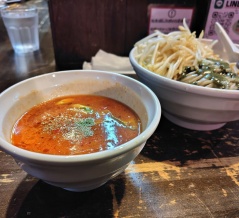 極濃つけ麺 ブンブンマル＠八王子市<限定･海老トマトバジルつけ麺>