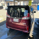 毎年恒例の鉄粉落としの大洗車♬