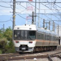 10月3日撮影　383系　ミニ「しなの83号」と、中央東線を検測するE491系East　i-E