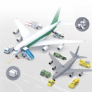 航空機の到着から出発まで