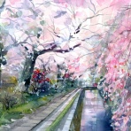 カクロクさんの水彩画2