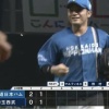 【vs.西武】セカンド郡司、無難にゴロを捌く