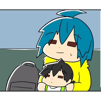 どんちゃん、大学病院で低身長検査です㉒