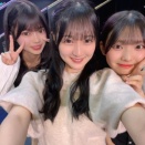 【HKT48】番組新メンバーの藤野心葉と松永悠良が沖アナに初遭遇