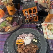 【レシピ】ルウなしで作るスパイスカレー。　と　献立。と　かわいい帽子。
