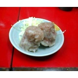 『築地 やじ満「かきラーメン」950円 + ジャンボ焼売2個』の画像