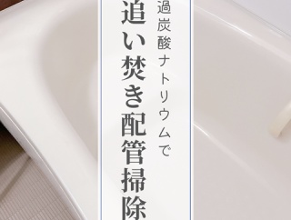 【冬支度】過炭酸ナトリウムで追い焚き配管の掃除