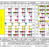 『2025年1月度コーチ担当表』の画像
