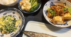 前進あるのみ～＆豆腐の生姜醤油ステーキ