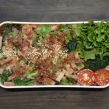 『2024/3/28のパートナーの相棒のボリューミーお弁当 【#お弁当】【2027個目】』の画像