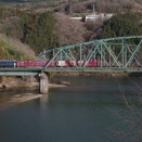 中央西線　第１木曽川橋梁の下り線