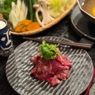 赤城牛の切り落としで、レタス鍋の夜ごはん
