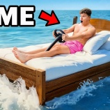 『ベッドをボートに改造してみた』の画像