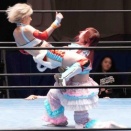 ★キク vs しのせ愛梨紗(後編)★ hotシュシュ後楽園大会