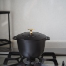 やっと上手に炊けたー！！STAUBココハンでツヤツヤご飯。