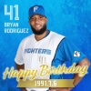 今日はロドリゲス投手の誕生日です！おめでとうございます！